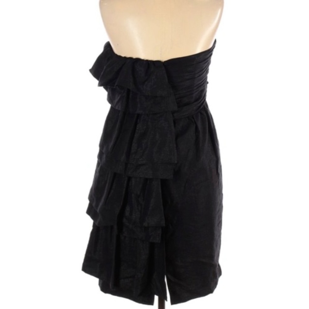 BCBGeneration Ruffle Embellished Formal/Party/Cocktail Mini Dress - Picture 9 of 9